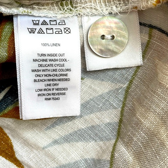 C&C California linen button down top size S - Picture 5 of 7